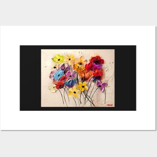 Colorful Flowers Posters and Art